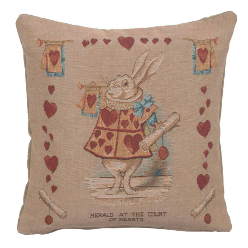 Contemporary Cotton Blend Pillow Cover