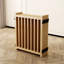 Chien en bois à 6 panneaux pour les portes et les escaliers, barrière intérieure autoportante pour animaux de compagnie, conception pliante, aucun assemblage requis, pliage double face flexible, petits animaux de compagnie idéaux, utilisation pliable de 31 po de hauteur