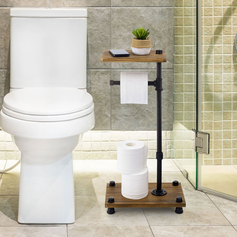 Free Standing Toilet Roll Holder