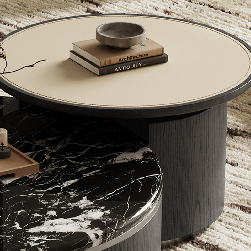 Ensemble de tables basses en marbre Luxury-Style