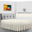 Percale Valance Sheet Polycotton Solid Colour Bed Sheet Single Double King Super King Machine Washable High Quality-19277568-19277586