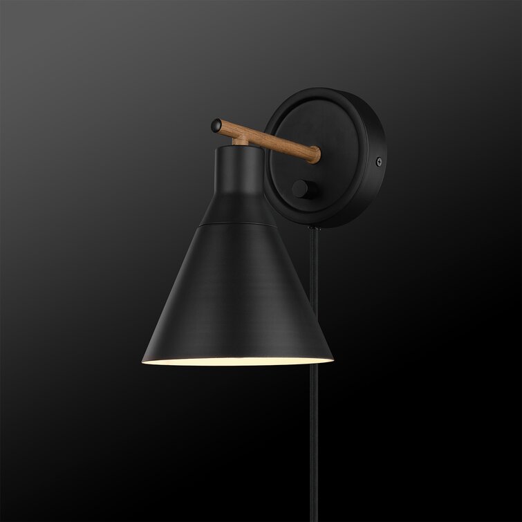 Lampe murale avec interrupteur  Éclairage réglable rotatif-Nordic