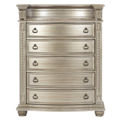 Meuble de rangement de style européen avec 5 tiroirs