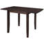 Ensemble de table de salle à manger moderne en bois compact pour les petites cuisines