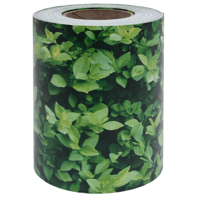 Ellisa Green Vinyl Yard/Privacy Fence, 19cm H x 7000cm W x 0.15cm D