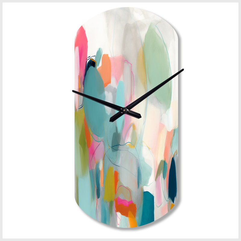 Horloge murale cylindrique moderne Tufino, Grand