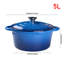 Breeins 5L Cast Iron Stock Pot-133408106