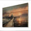 Pier Misty Morning Pier II, reproduction sur bois-1969048915