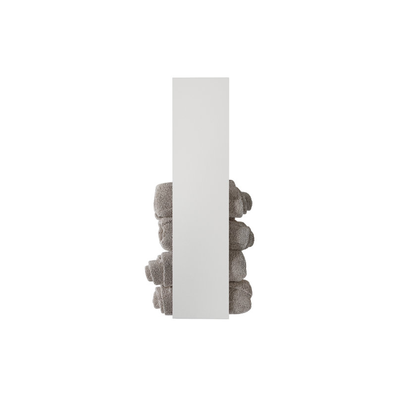 TERMA 1 Wall Towel Rack, White