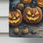Drapeau de maison d'Halloween en polyester à double face H 40 po x l 28 po