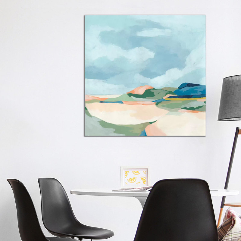 Valley Vista II by June Erica Vess - Wrapped Canvas Gallery-Wrapped Canvas Giclée, 93.98 cm H x 93.98 cm W