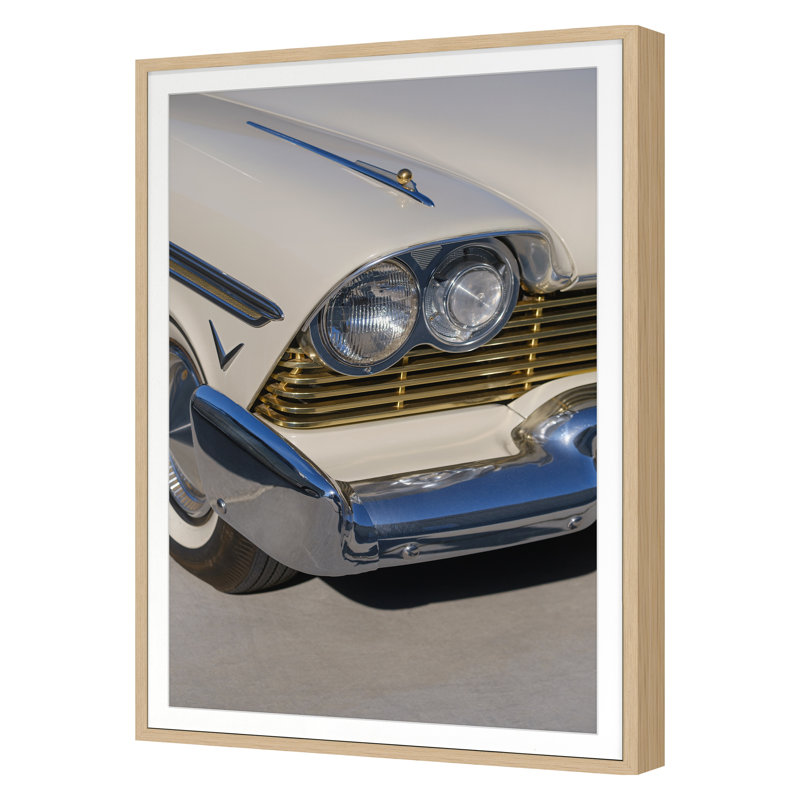 Classic Car 7 Print by Payne, Mimi, Nordic Oak Single Picture Framed, 30'' H x 22'' W