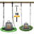 40inch Metal/Fabric Web/Saucer Swing with Chains and Hooks-54530390