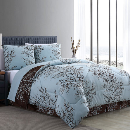 Leaf Floral Bedding Set