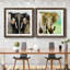 Majestic Encounter - Ensemble de 2 peintures encadrées-590239125-590239116