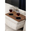 98 po de largeur et méridienne avec. Tissu en lin beige. Coussins rembourrés de mousse. Aspect moderne. P 71 po x l 33 po. H 176,13 lb modulaire en tissu - large, nuance, rembourrage-159595668