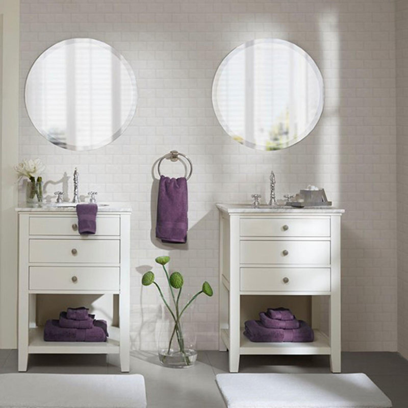 100% Cotton 8 Piece Antimicrobial Towel Set, Purple