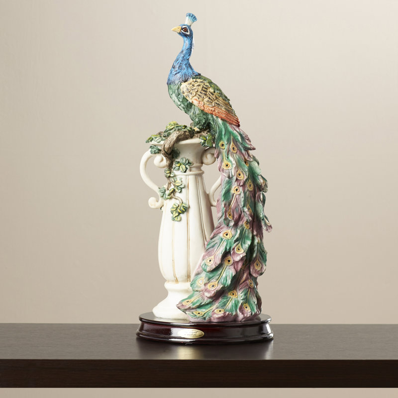 Peacocks Animals Figurines & Sculptures