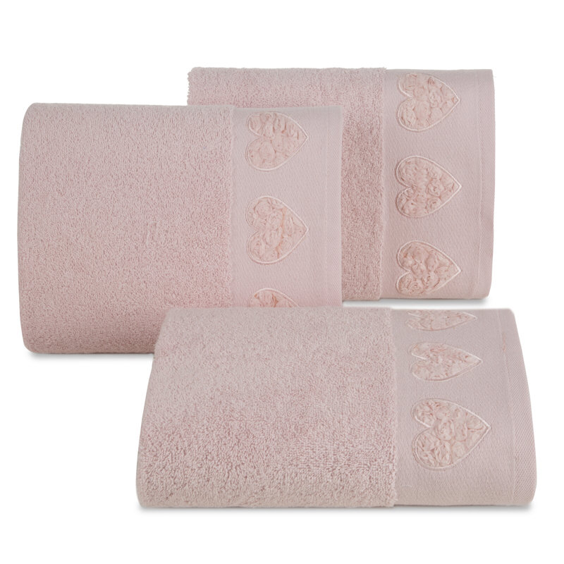 Huibert Jacquard Hand Towel, Powder