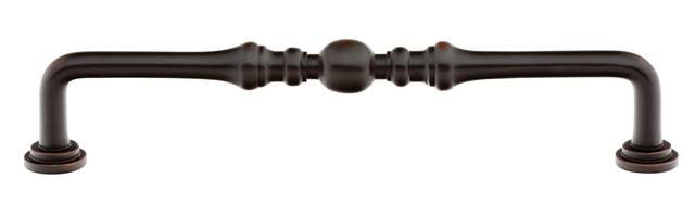 Spindle 6" Center to Center Bar Pull, 6", Oil Rubbed Bronze