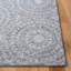 Tapis géométrique en laine et coton touffeté à la main Metro-6240004