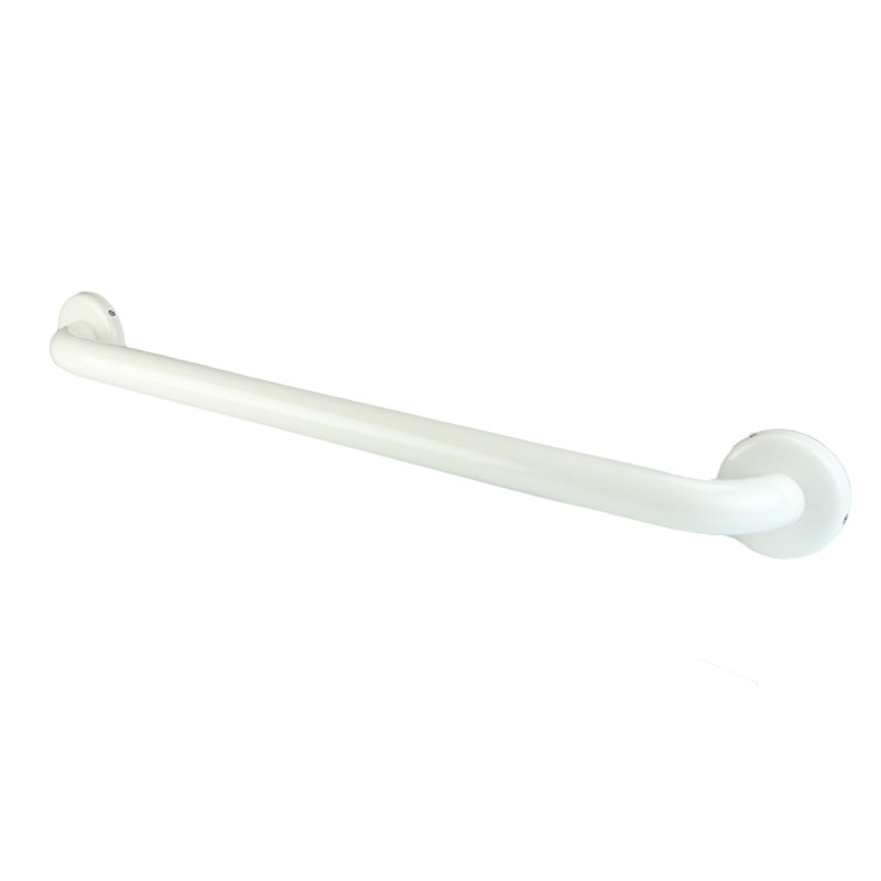 Barre de manipulation, l 24 po, Époxy blanc