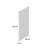 Arjet Framed Wall Mounted Full Length Mirror in Silver