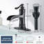 Single-handle Bathroom Faucet with Drain Assembly-87393881