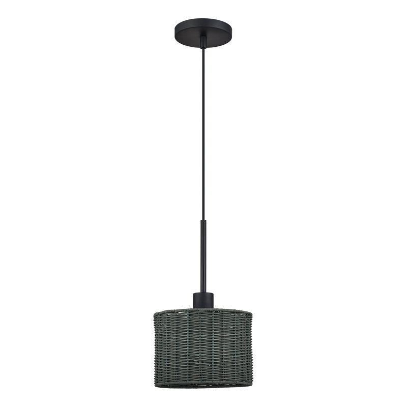 Arsdale 1 Light Black Mini Pendant