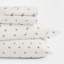 Ensemble de draps des Fêtes, motif de Noël renne, literie double-116478668-116946121