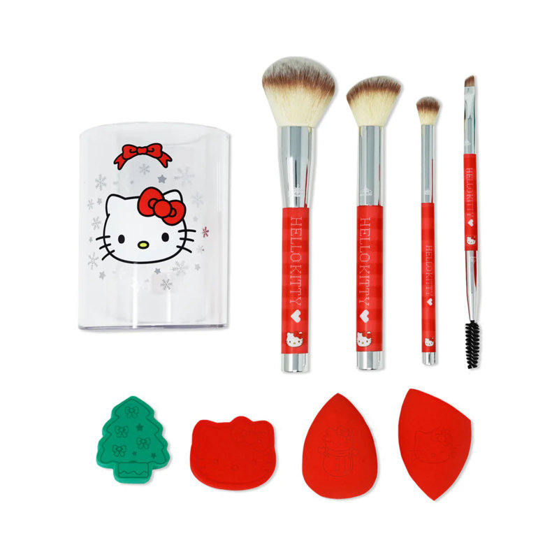 Ensemble d'outils de beauté Hello Kitty, organisateur de porte-pinceau de maquillage