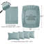 Ensemble de draps 6 pièces Southwest Fine Linens Vilano Springs-1045054818-1045054868