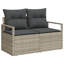 175cm Wide Patio Sofa with Cushions
