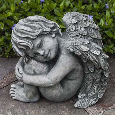Evangeline Weather Resistant Garden Statue, Alpine Stone
