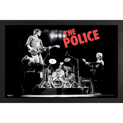 The Police - Live 11x17 Gel-Coat Framed Print