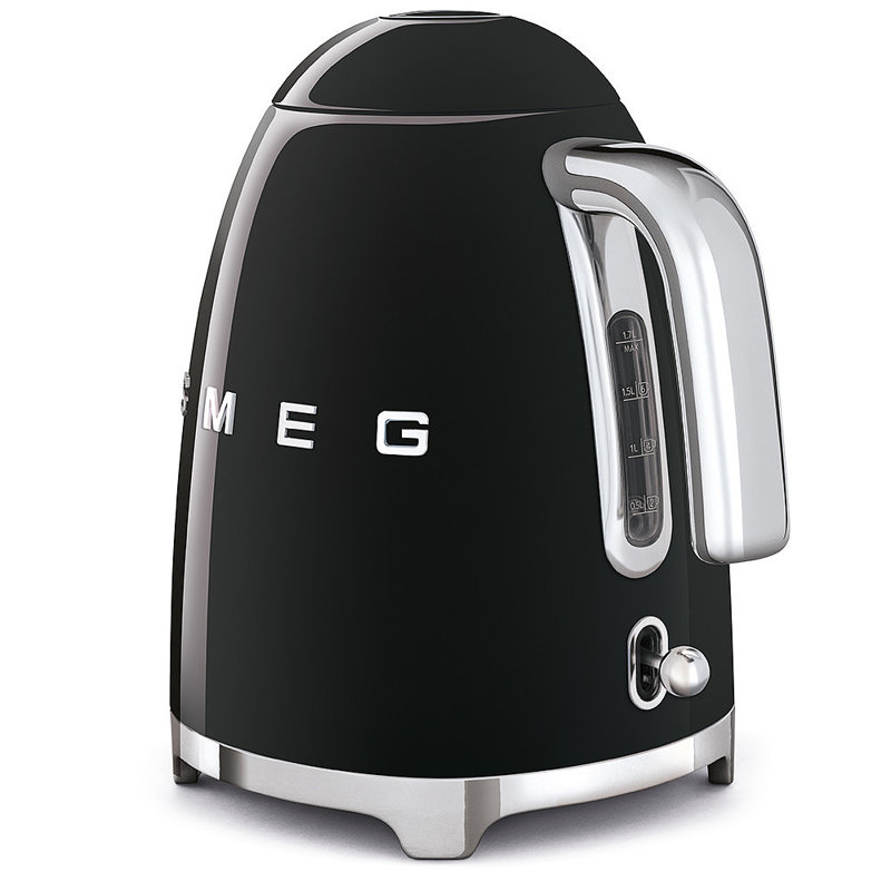 Smeg KLF03 50s Style Retro Kettle, Black