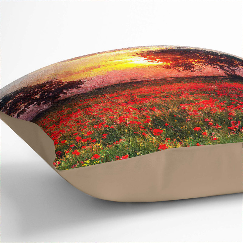 Square Cushion, 40cm H x 40cm W x 15cm D, Stone