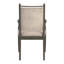 Chaise avec accoudoirs en tissu beige Cipolla-105513481