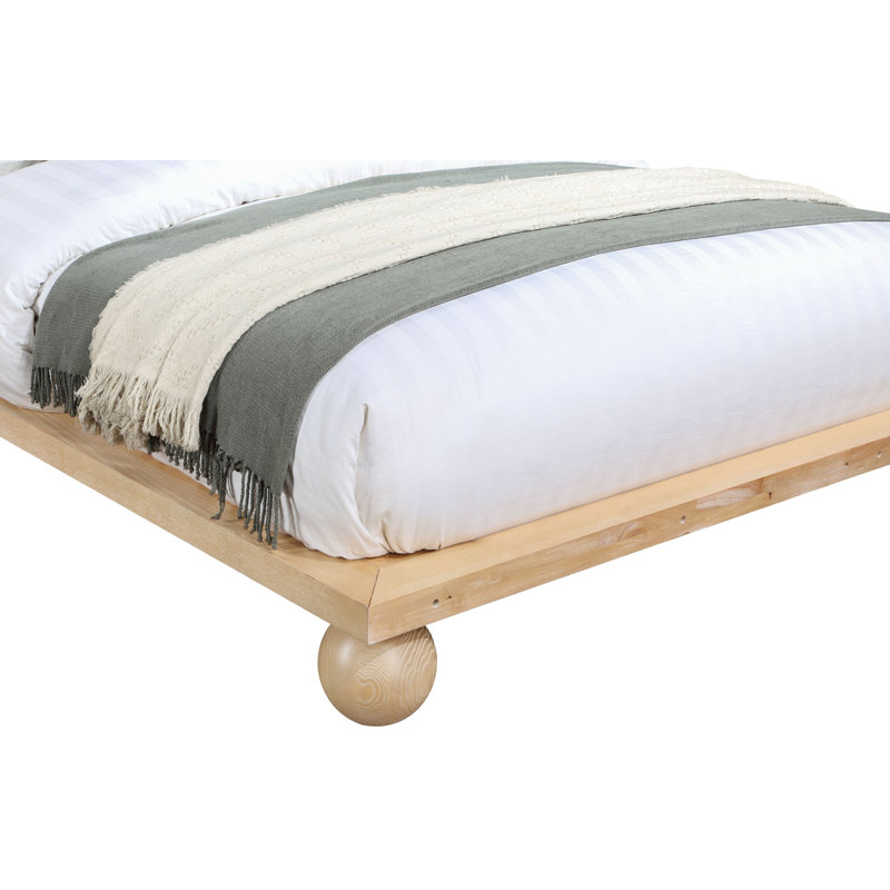 Kent Platform Bed, King, Natural