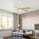 52" 5-Blade Modern LED Ceiling Fan with Light Kit and Remote Control