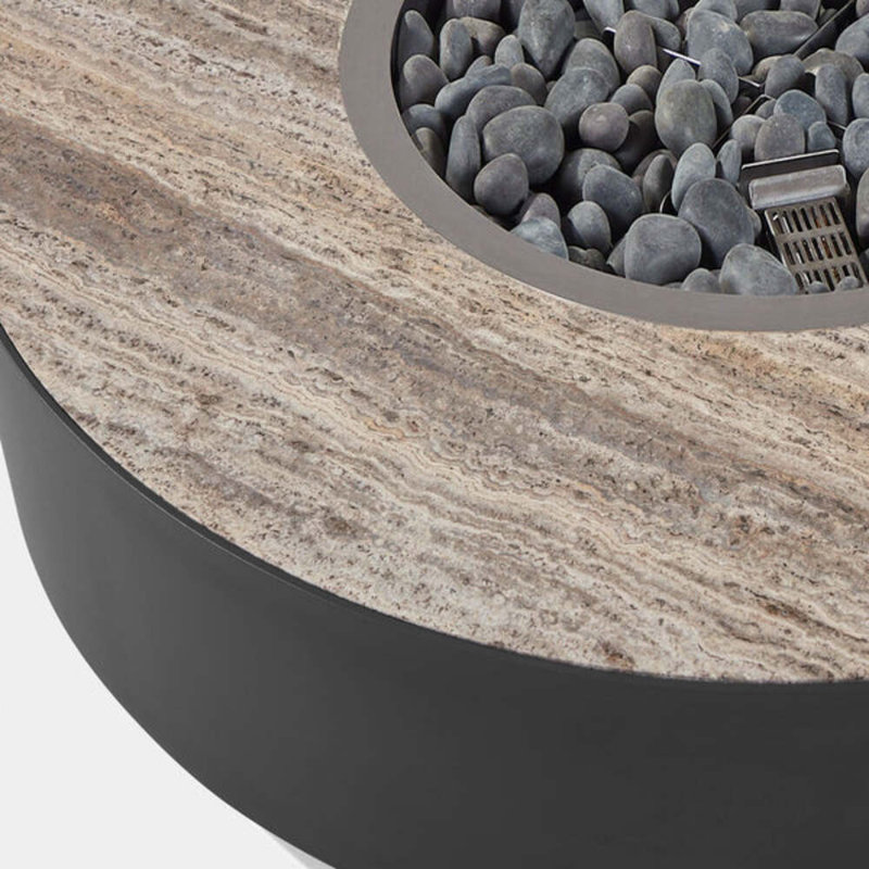 Round Fire Table