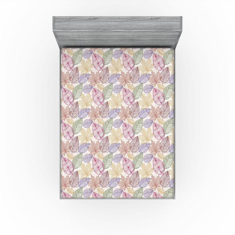 Multicolore Ambesonne, Drap-housse grand