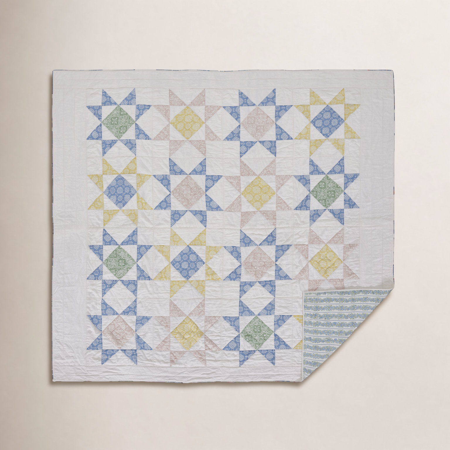 Adda Cotton Quilt Set, King Quilt
