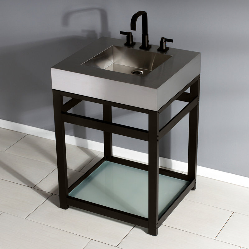 Fauceture 25" Single Bathroom Vanity Set, Oil Rubbed Bronze