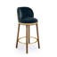 Alma Upholstered Stool with Solid Wood Frame-55964068-55964070-55964077