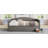 Velvet Daybed with Extended Pop Up Trundle-1126601966