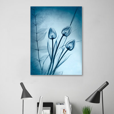 « cerulean aube », reproduction d’impression sur toile tendue