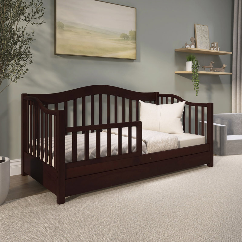 Toddler Day Bed Kids Toddler Bed Daybed, Espresso