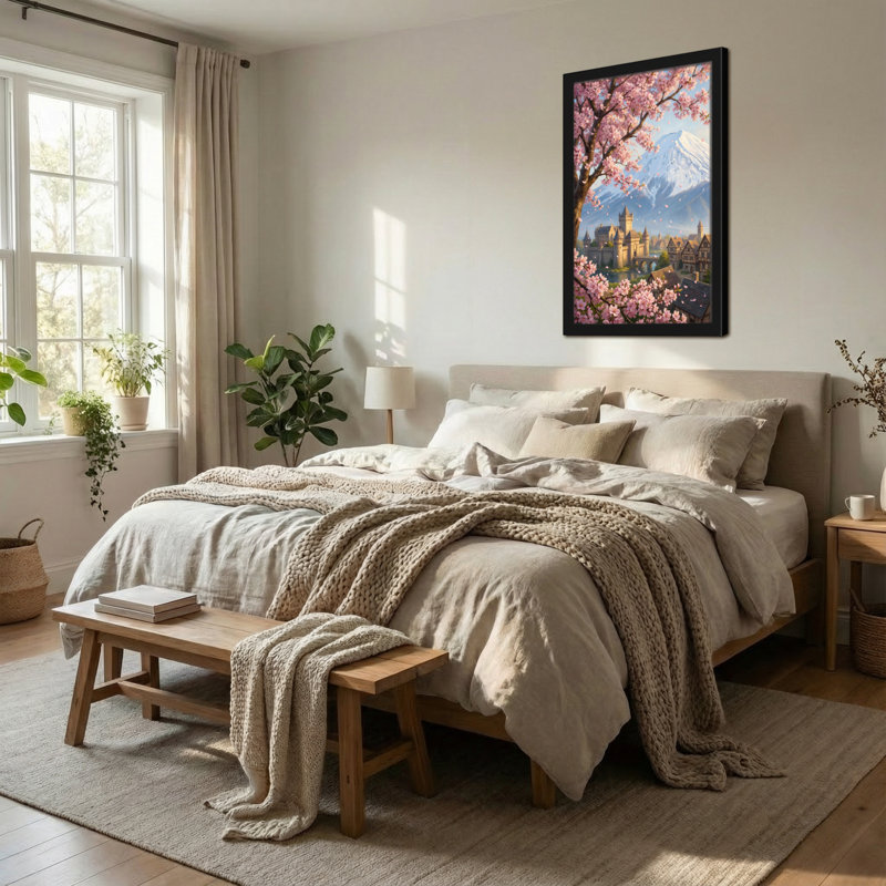 Plantes et fleurs Cherry Blossom, H 18 po x l 12 po