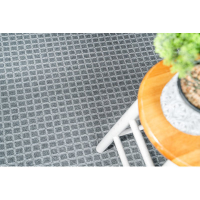 Ensemble de tapis intérieur / extérieur en polyester touffeté à la machine Lillyonna